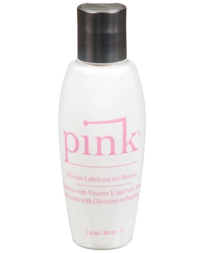 Pink Silicone Lube – 2.8 oz Flip Top Bottle by Pink product image