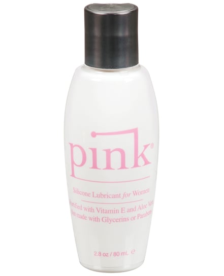Pink Silicone Lube – 2.8 oz Flip Top Bottle by Pink product image