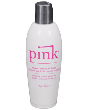 Pink Silicone Lube – 4.7 oz Flip Top Bottle by Pink product image