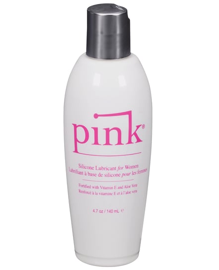 Pink Silicone Lube – 4.7 oz Flip Top Bottle by Pink product image
