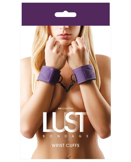 Lust Bondage Wrist Cuffs – Purple by Lust Bondage product image