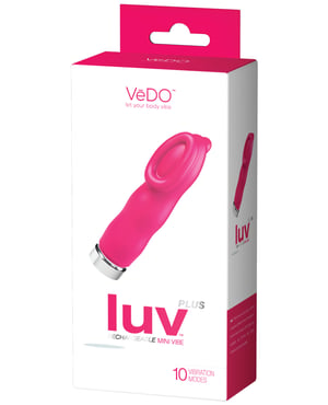 VeDO Luv Plus Rechargeable Vibe – Foxy Pink by VeDO product image