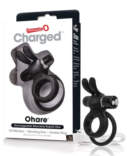Screaming O Charged Ohare Vooom Mini Vibe – Black by Screaming O product image