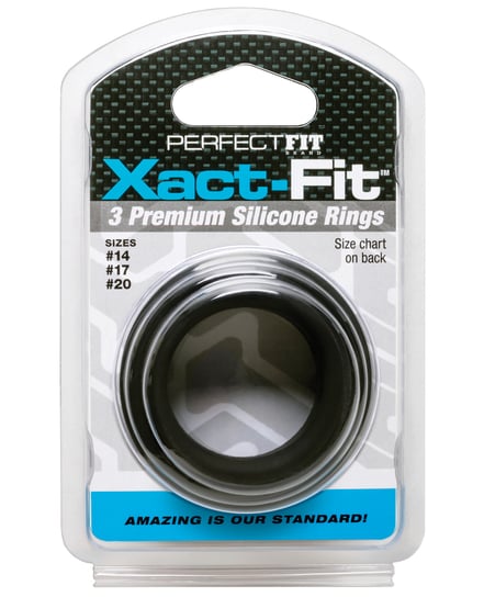 Perfect Fit Xact Fit 3 Ring Kit S/M/L – Black by Perfect Fit product image