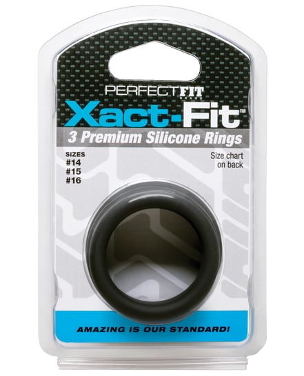 Perfect Fit Xact Fit 3 Ring Kit S/M – Black by Perfect Fit product image