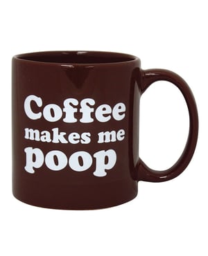 Attitude Mug Coffee Makes Me Poop – 22 oz by Island Dogs product image