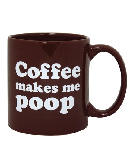 Attitude Mug Coffee Makes Me Poop – 22 oz by Island Dogs product image
