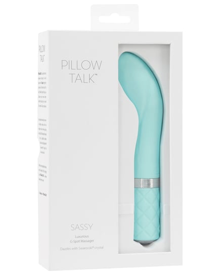 Pillow Talk Sassy G Spot Vibrator – Teal by Pillow Talk product image