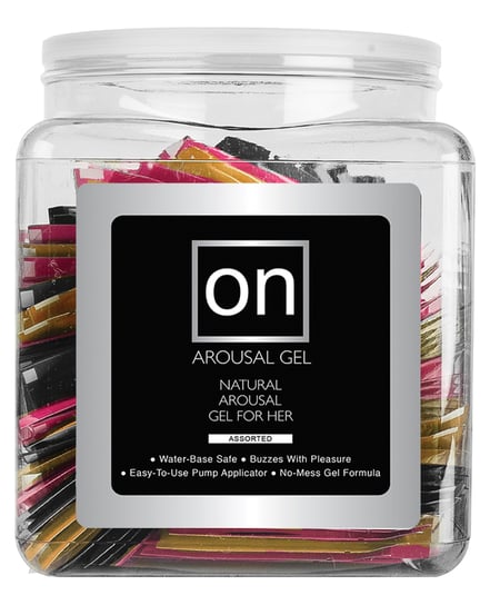 On for Her Arousal Gel Single Use Packet Tub – Asst. Flavor by On product image