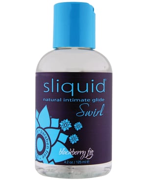 Sliquid Naturals Swirl Lubricant – 4.2 oz Blackberry Fig by Sliquid product image