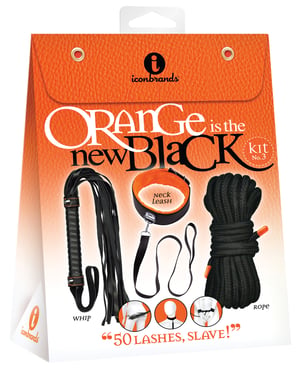 The 9’s Orange is the New Black Kit #3 – 50 Lashes Slave by The 9s product image