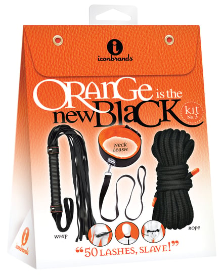 The 9’s Orange is the New Black Kit #3 – 50 Lashes Slave by The 9s product image