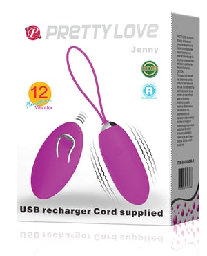 Pretty Love Jenny Remote Control Bullet Vibe – Fuchsia by Pretty Love product image