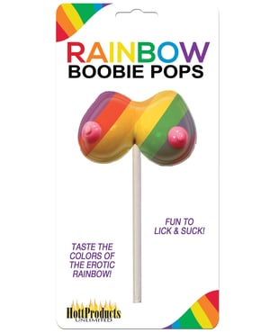 Rainbow Boobie Pops – Rainbow by Hott Products product image
