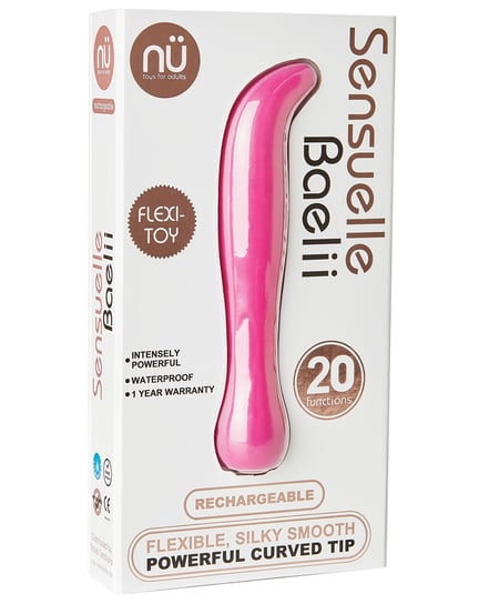 Nu Sensuelle Baelii Flexible G Spot Vibe 20 Function – Magenta by Nu Sensuelle product image