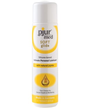 Pjur Med Soft Glide Silicone Based Personal Lubricant – 100 ml Bottle by Pjur Med product image