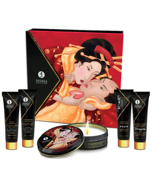 Shunga Geisha’s Secret Luxury Gift Set – Sparkling Strawberry Wine by Shunga product image