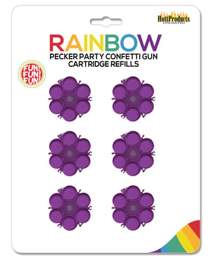 Party Pecker Confetti Refill Cartridge – Pack of 4 by Party Pecker product image
