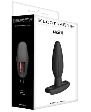 ElectraStim Accessory – Silicone Noir Rocker Butt Plug – Small by ElectraStim product image