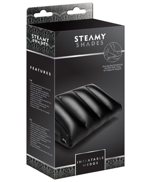 Steamy Shades Inflatable Wedge – Black by Steamy Shades product image