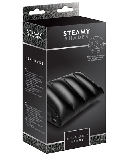 Steamy Shades Inflatable Wedge – Black by Steamy Shades product image