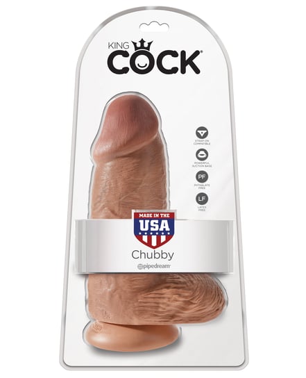 King Cock 9″ Chubby – Tan by King Cock product image