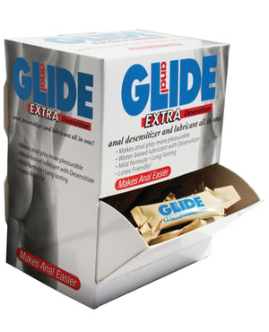 Anal Glide Extra Sample Packet – Box of 50 by Body Action product image