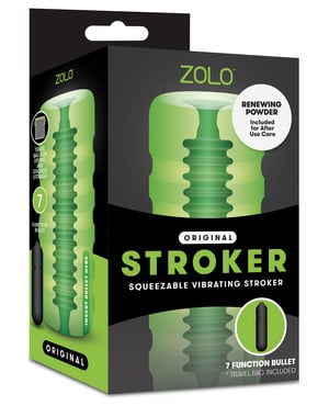ZOLO Original Squeezable Vibrating Stroker by ZOLO product image