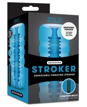 ZOLO Backdoor Squeezable Vibrating Stroker by ZOLO product image