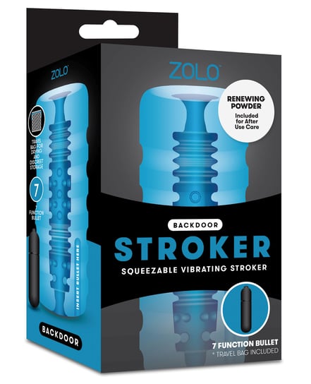 ZOLO Backdoor Squeezable Vibrating Stroker by ZOLO product image