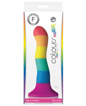 Colours Pride Edition 6″ Wave Dildo by Colours product image