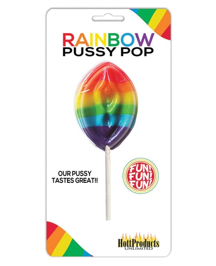 Rainbow Pussy Pops Carded by Hott Products product image