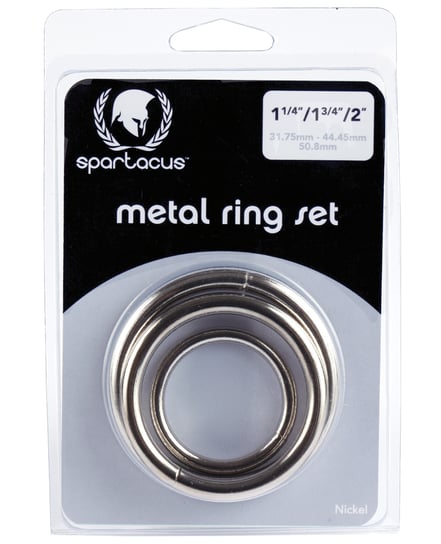 Spartacus Metal Ring Set – Pack of 3 by Spartacus product image