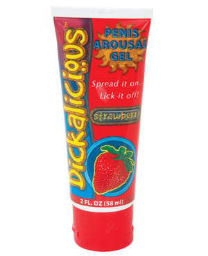 Dickalicious Penis Arousal Gel 2 oz – Strawberry by Dickalicious product image