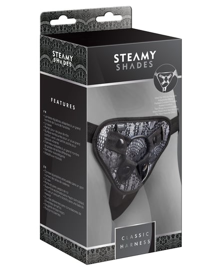 Steamy Shades Classic Harness – Black/White by Steamy Shades product image