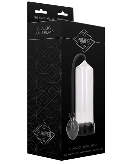 Shots Pumped Classic Penis Pump – Transparent by Pumped product image
