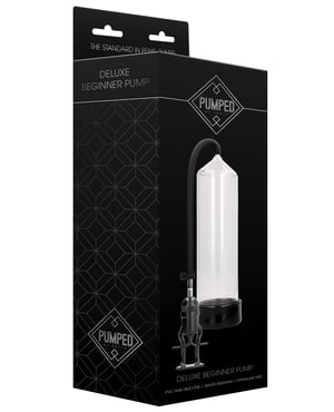 Shots Pumped Deluxe Beginner Pump – Transparent by Pumped product image