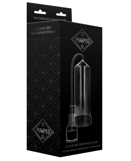 Shots Pumped Comfort Beginner Pump – Black by Pumped product image