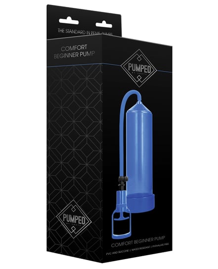 Shots Pumped Comfort Beginner Pump – Blue by Pumped product image