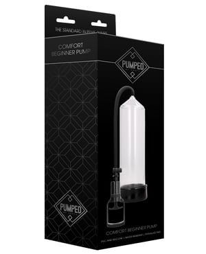 Shots Pumped Comfort Beginner Pump – Transparent by Pumped product image