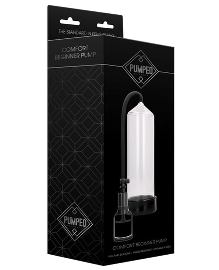 Shots Pumped Comfort Beginner Pump – Transparent by Pumped product image