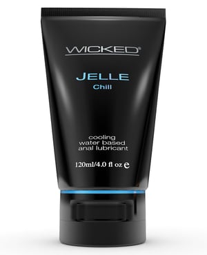 Wicked Sensual Care Jelle Chill Waterbased Anal Gel Lubricant – 4 oz by Wicked Sensual Care product image