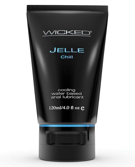 Wicked Sensual Care Jelle Chill Waterbased Anal Gel Lubricant – 4 oz by Wicked Sensual Care product image