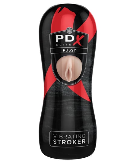 PDX Elite Vibrating Stroker – Pussy by PDX Elite product image