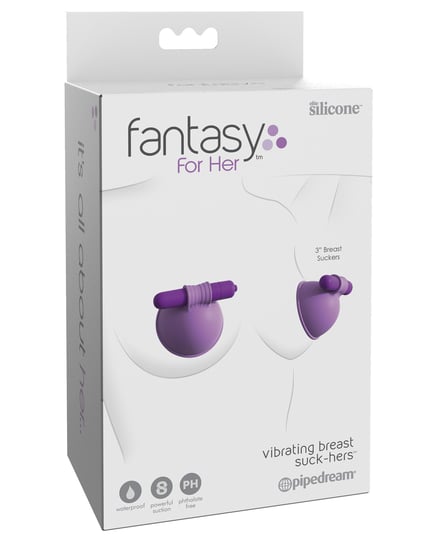 Fantasy For Her Vibrating Breast Suck-Hers by Fantasy For Her product image