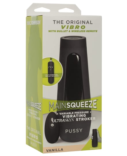 Main Squeeze Original Vibro Pussy – Vanilla by Main Squeeze product image