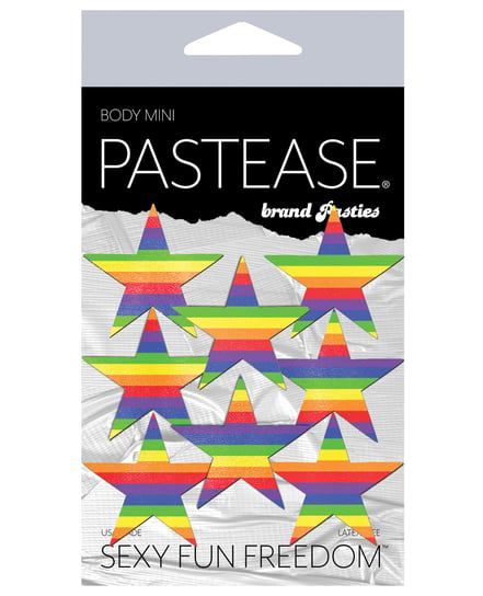 Pastease Mini Rainbow Stars – Pack of 8 O/S by Pastease product image