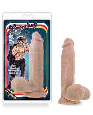 Blush Coverboy The War Hero 8″ Realistic Cock – Vanilla by Coverboy product image