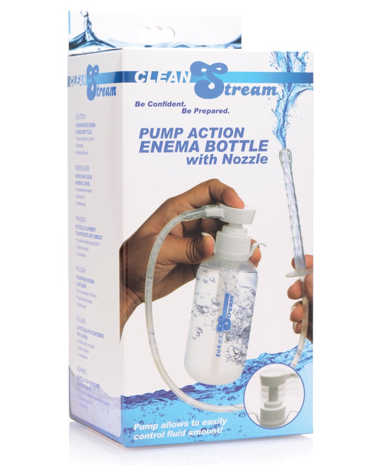 CleanStream Pump Action Enema Bottle w/Nozzle by CleanStream product image