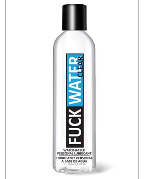 Fuck Water Clear H2O – 8 oz Bottle by Fuck Water product image